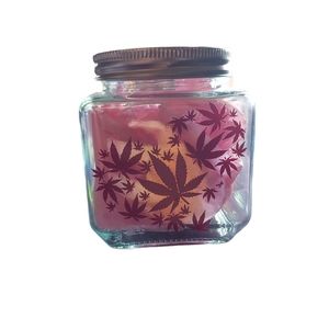 Weed Leaf/Fairy Glass Stash Jar BUNDLE ANY 3 ITEMS 15%OFF!!!